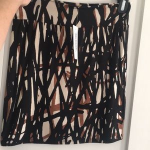 Multicolor tight skirt